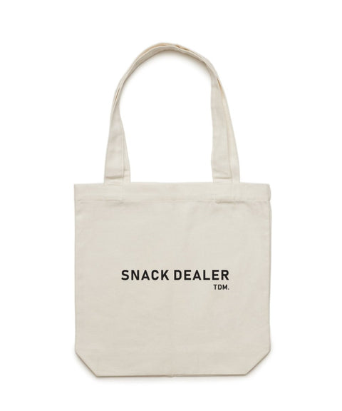 Snack Dealer (Block) Luxe Tote Bag - The Dog Mum