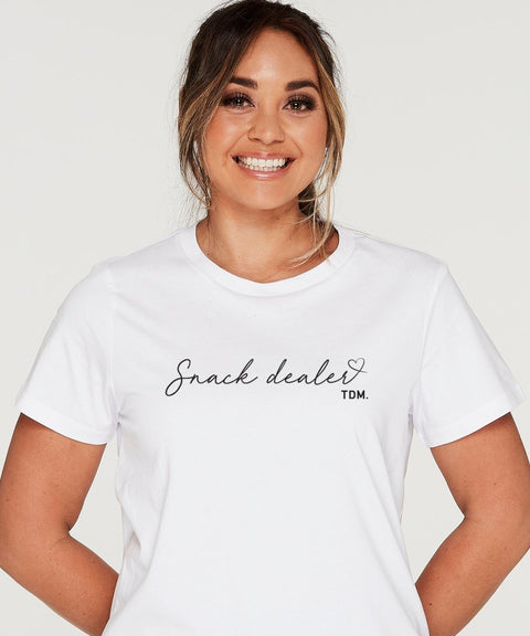 Snack Dealer (Cursive) Classic T-Shirt - The Dog Mum