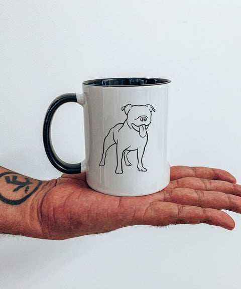 Staffy Mug - The Dog Mum