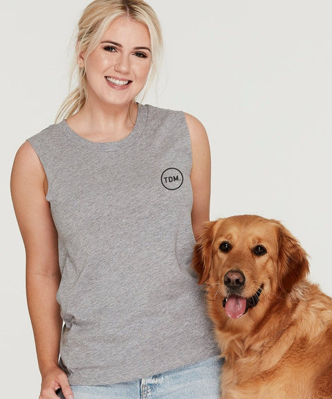 TDM. Brand Ladies Tank - The Dog Mum