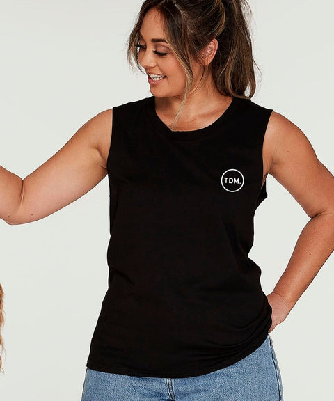 TDM. Brand Ladies Tank - The Dog Mum