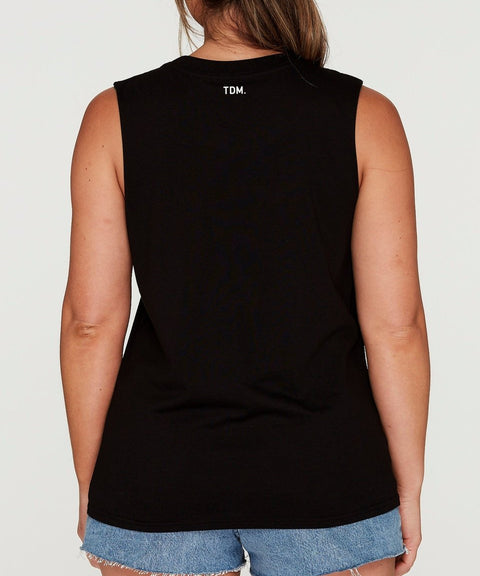 TDM. Brand Ladies Tank - The Dog Mum