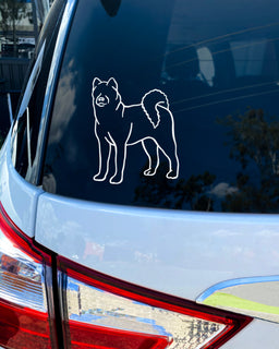 Akita Bumper Sticker - The Dog Mum