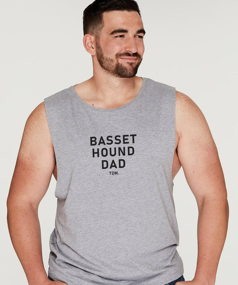 Basset Hound Dad Illustration: Tank - The Dog Mum