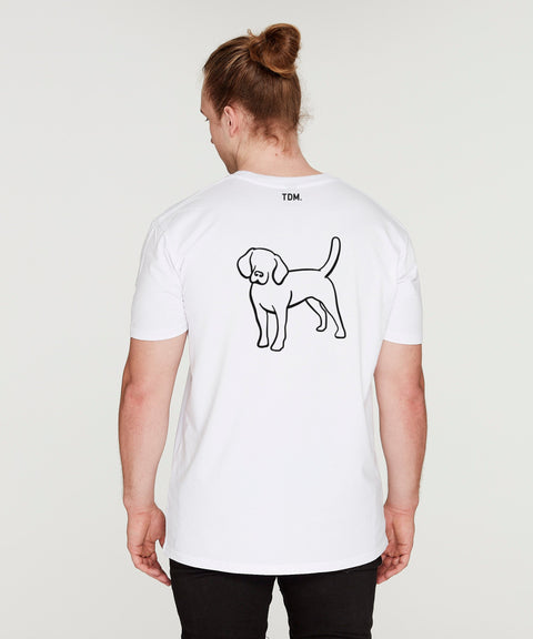 Beagle Dad Illustration: T-Shirt - The Dog Mum