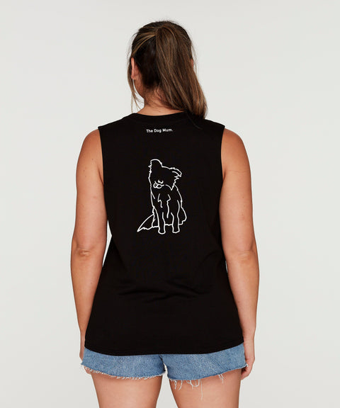 Border Collie Mum Illustration: Tank - The Dog Mum