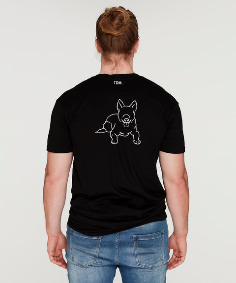 Cattle Dog Dad Illustration: T-Shirt - The Dog Mum