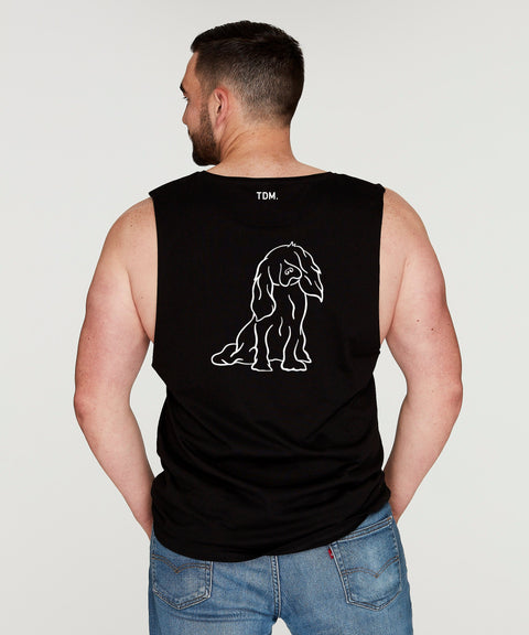 Cavalier King Charles Dad Illustration: Tank - The Dog Mum