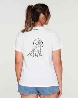 Cavalier King Charles Mum Illustration: Classic T-Shirt - The Dog Mum