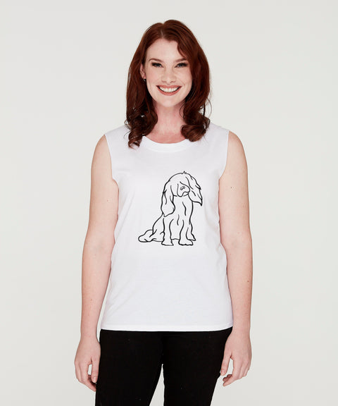 Cavalier King Charles Mum Illustration: Tank - The Dog Mum