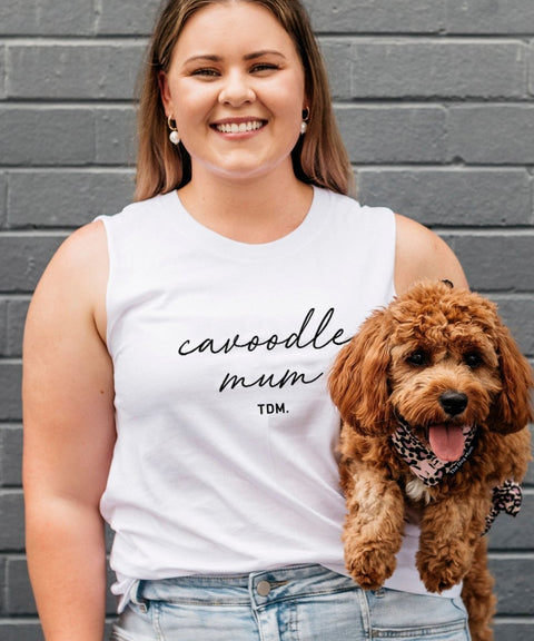 Cavoodle Mum Illustration: Tank - The Dog Mum