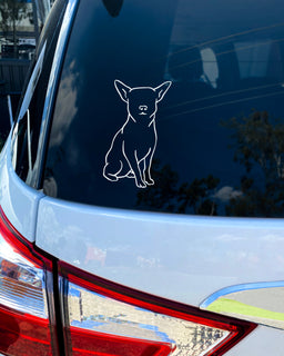 Chihuahua Bumper Sticker - The Dog Mum