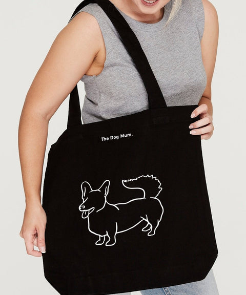 Corgi Luxe Tote Bag - The Dog Mum
