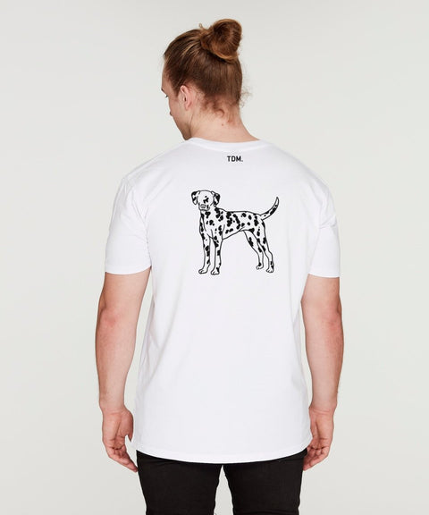 Dalmatian Dad Illustration: T-Shirt - The Dog Mum