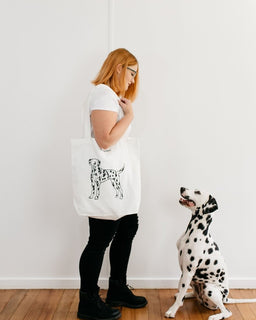 Dalmatian Luxe Tote Bag - The Dog Mum