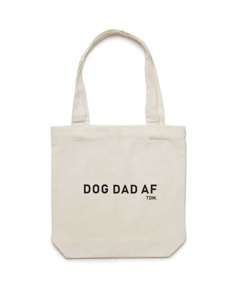 Dog Dad AF Luxe Tote Bag - The Dog Mum