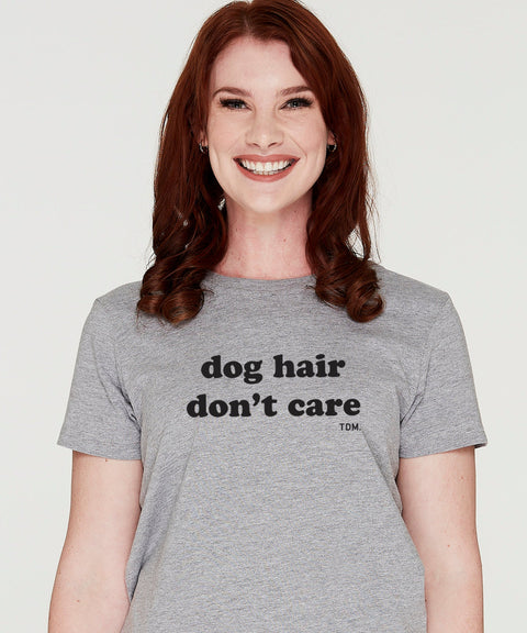 Dog Hair Don't Care Classic T-Shirt - The Dog Mum