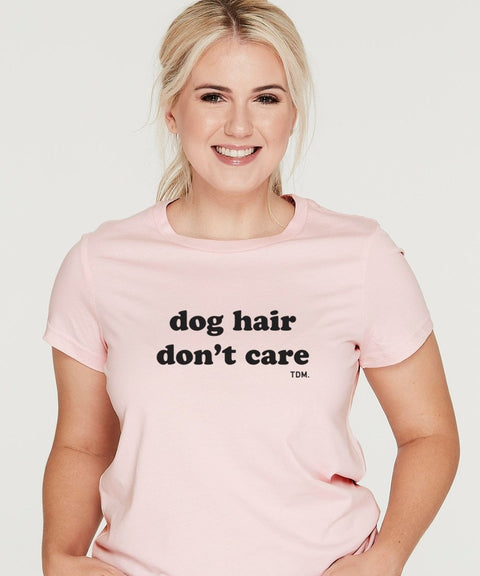 Dog Hair Don't Care Classic T-Shirt - The Dog Mum