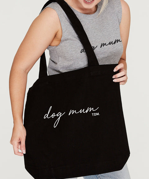 Dog Mum Luxe Tote Bag - The Dog Mum