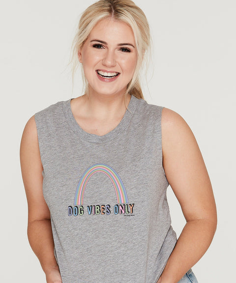 Dog Vibes Only Tank - The Dog Mum