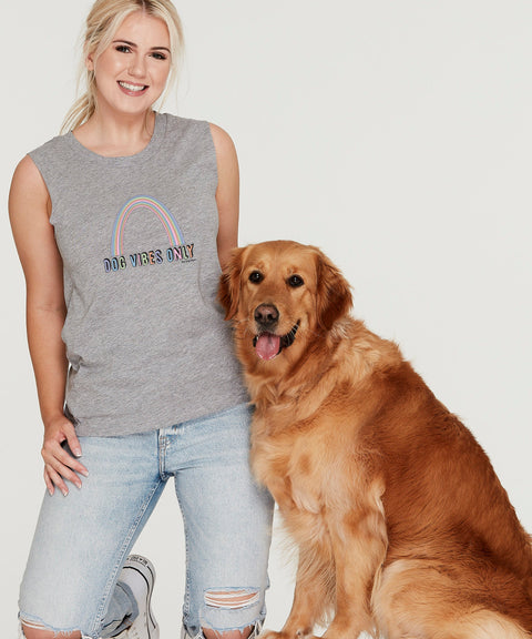 Dog Vibes Only Tank - The Dog Mum