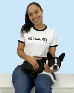 #Dogaunty Ringer T-Shirt - The Dog Mum