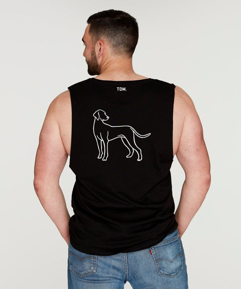 German Shorthaired Pointer Dad Illustration: Tank - The Dog Mum