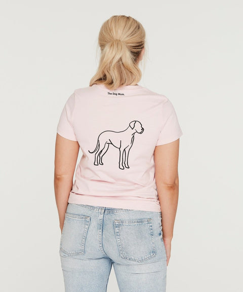 Great Dane Mum Illustration: Classic T-Shirt - The Dog Mum