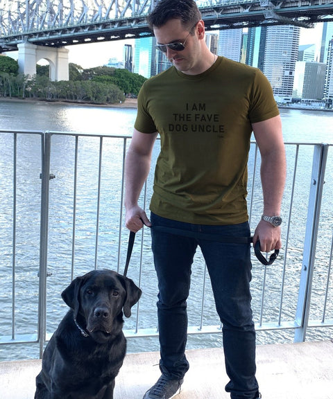 I Am The Fave Dog Uncle T-Shirt - The Dog Mum