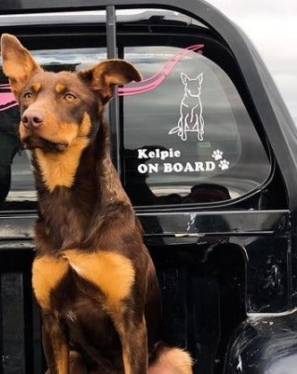 Kelpie Bumper Sticker - The Dog Mum