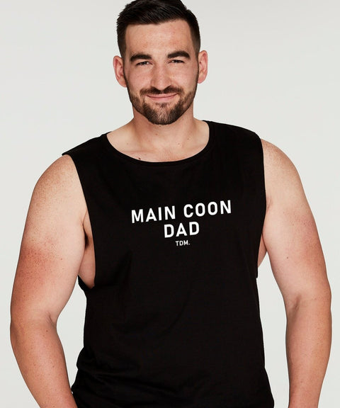 Maine Coon Dad Illustration: Tank - The Dog Mum