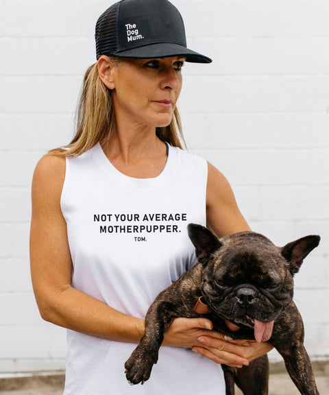 Not Your Average Motherpupper Ladies Tank - The Dog Mum