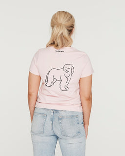 Old English Sheepdog Mum Illustration: Classic T-Shirt - The Dog Mum