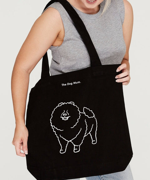 Pomeranian Luxe Tote Bag - The Dog Mum