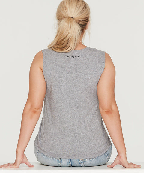 Rescued Is My Favourite Breed Ladies Tank - The Dog Mum