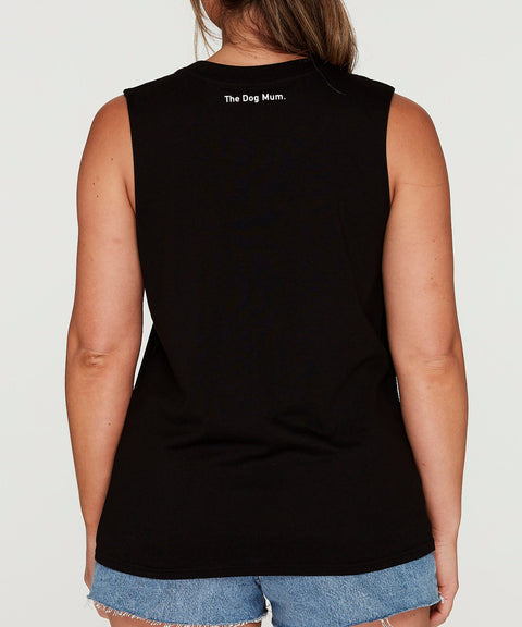 Rescued Is My Favourite Breed Ladies Tank - The Dog Mum