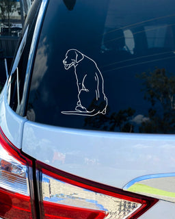 Rhodesian Ridgeback Bumper Sticker - The Dog Mum