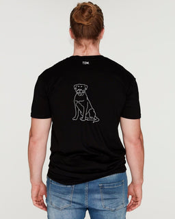 Rottweiler Dad Illustration: T-Shirt - The Dog Mum