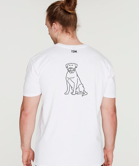 Rottweiler Dad Illustration: T-Shirt - The Dog Mum