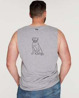 Rottweiler Dad Illustration: Tank - The Dog Mum