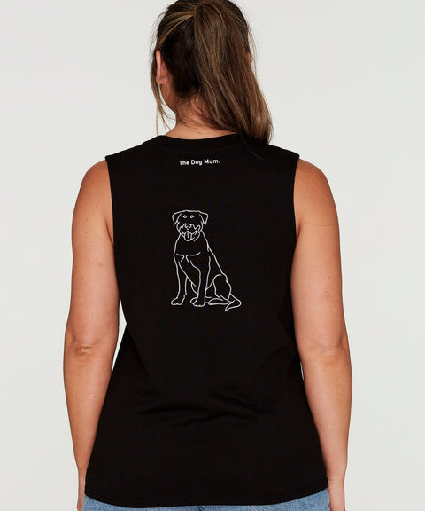 Rottweiler Mum Illustration: Tank - The Dog Mum