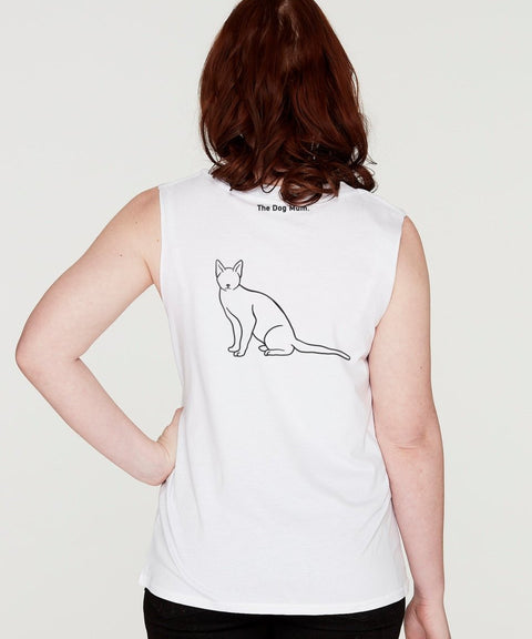 Tabby Cat Mum Illustration: Tank - The Dog Mum