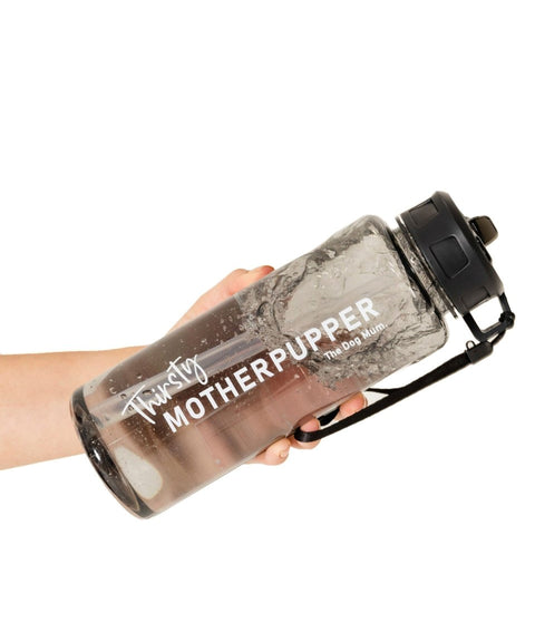 Thirsty Motherpupper: Water Bottle - The Dog Mum