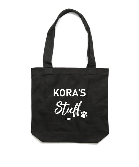 [Dog Name]'s Stuff: Luxe Tote Bag - The Dog Mum