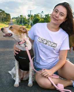 Wild One Zebra: Dog Mum Panel Classic T-Shirt - The Dog Mum