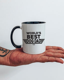 World's Best Dog Dad Mug - The Dog Mum