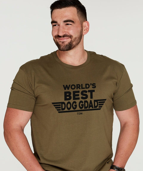 World's Best Dog GDad: T-Shirt - The Dog Mum