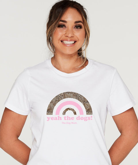 Yeah The Dogs Leopard: Classic T-Shirt - The Dog Mum