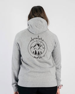 Adventure More: Women's Zip Hoodie - The Dog Mum