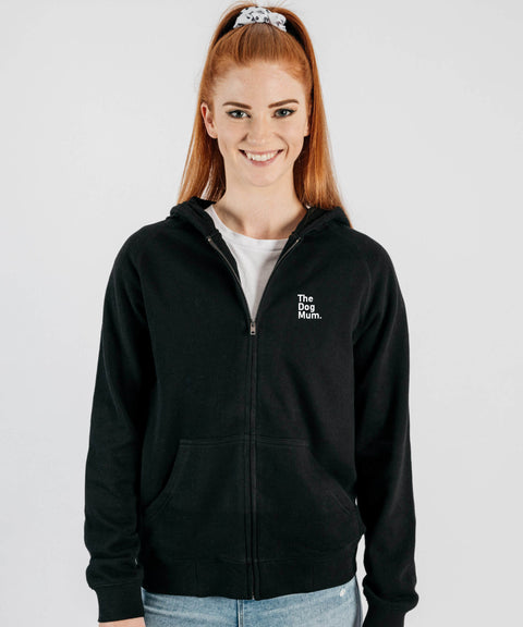 Choose Your Double Breed Illustration: Women's Zip Hoodie - The Dog Mum